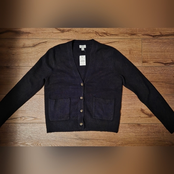 J. Crew Sweaters - NWT J. Crew Women's Black Cardigan Sweater